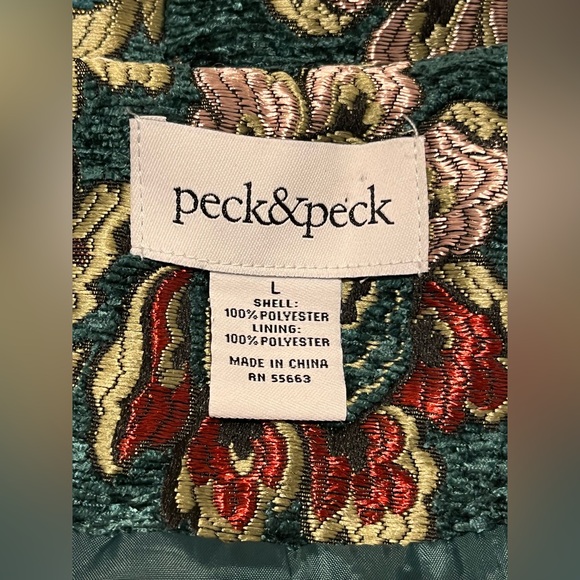 Peck & Peck Embroidered Coat - Picture 9 of 9